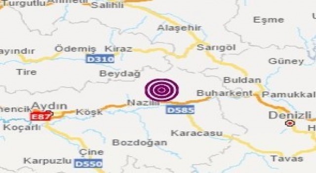 Aydında 3.9 şiddetinde deprem