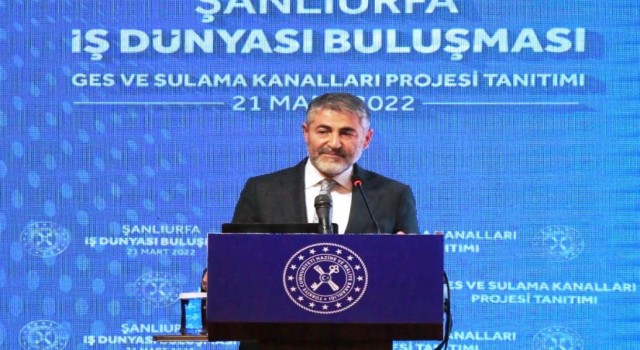 Bakan Nebati: 15 yılda tamamlanabilecek sulama yatırımlarını inşallah 2 yılda tamamlamış olacağız