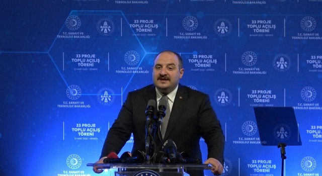 Bakan Varank, Ispartada 77 milyon lira bütçeli 33 projenin açılışını yaptı