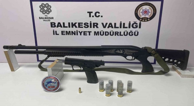 Balıkesirde 186 şahsa huzur operasyonu