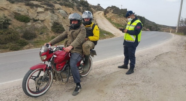 Balıkesirde jandarmadan Huzur operasyonu