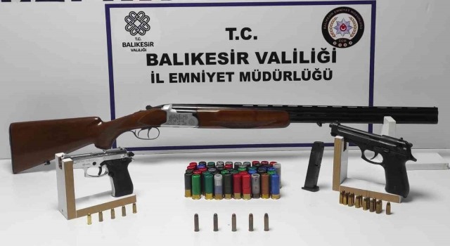 Balıkesirde polisten 277 şahsa Huzur operasyonu