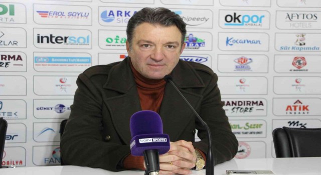 Bandırmaspor - Tuzlaspor maçın ardından