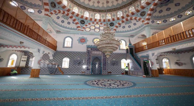 Başiskelede camiler Ramazana hazırlanıyor
