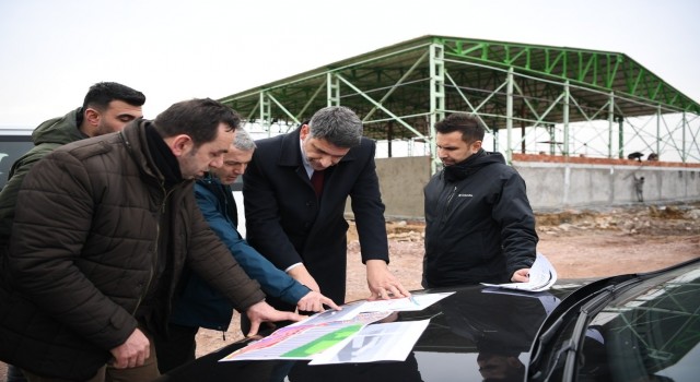 Başkan Kocaman, hizmet binasını yerinde inceledi