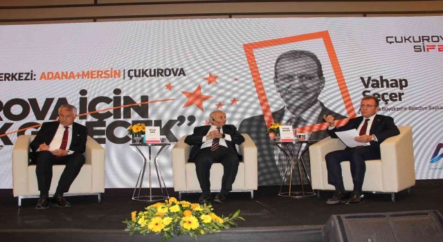 Başkan Seçer ve Başkan Karalar, Mersin ve Adananın kentin güç birliği için bir araya geldi