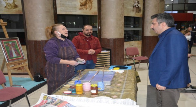 Başkan Yılmazdan YILMEK kursiyelerine ziyaret