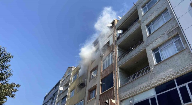 Bayrampaşada korkutan yangın