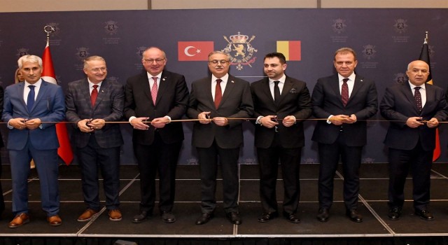 Belçikannın Mersin Fahri Konsolosluğu açıldı