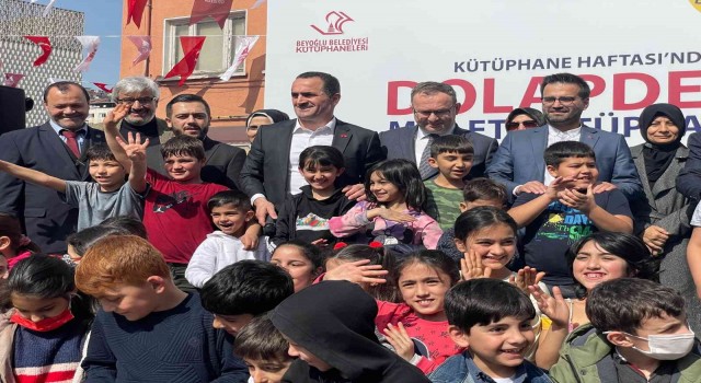 Beyoğlunun 11inci kütüphanesi Dolapderede açıldı