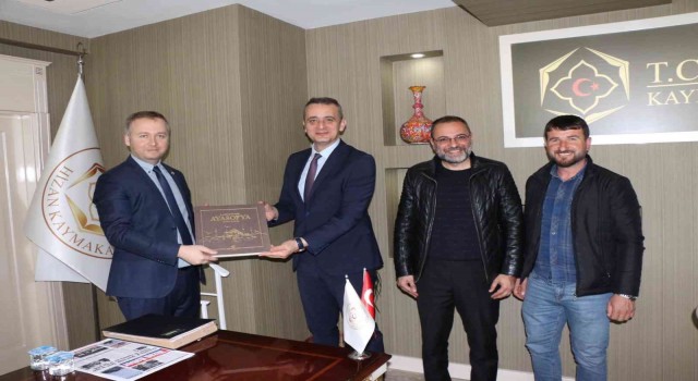 BİK Müdürü Uluçamlıbelden Kaymakam Yeleke ziyaret