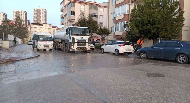Bilecikte ramazan öncesi tüm cadde ve sokaklarda yıkandı