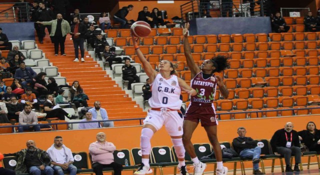 Bitçi Kadınlar Türkiye Kupası: Çukurova Basketbol Mersin Yenişehir Belediyesi: 81 - Hatayspor: 58