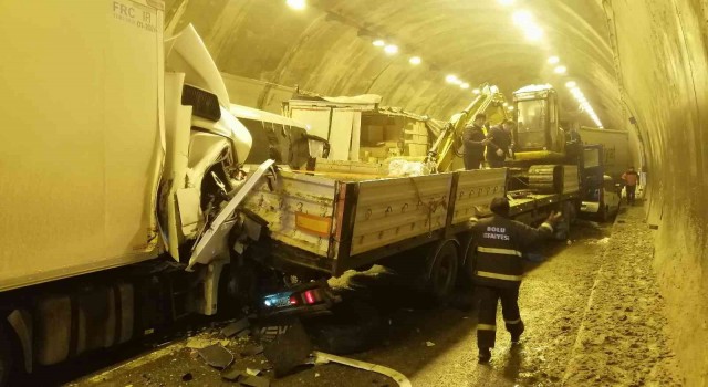 Bolu Dağı Tünelinde 18 aracın karıştığı kazayla ilgili yeni gelişme