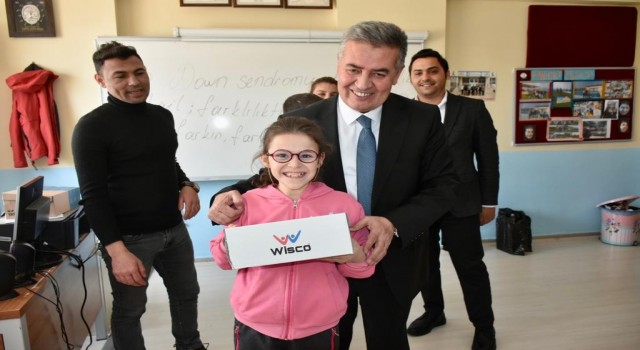 Buharkentte Down Sendromlu çocuklara sürpriz