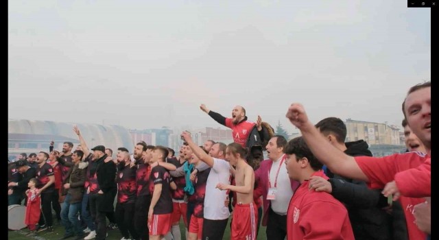 Bursada amatör takımın şampiyonluk videosu beğeni topladı
