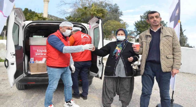 Büyükşehir Belediyesinden Eshab-ı Kehfde kaynar ikramı