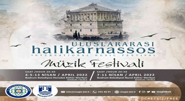 Büyükşehirden Uluslararası Halikarnassos Bodrum Müzik Festivali