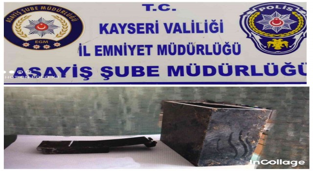 Çalınan 61 bin Euroluk kasa bahçede gömülü bulundu