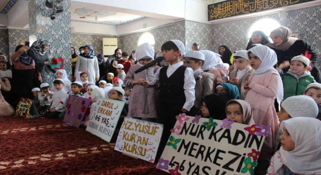 Cizrede Cami Çocuklar buluşması etkinliği düzenlendi