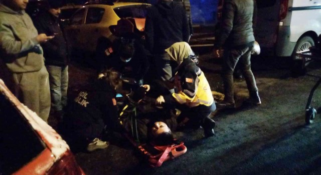 Çorluda trafik kazası: 1 yaralı