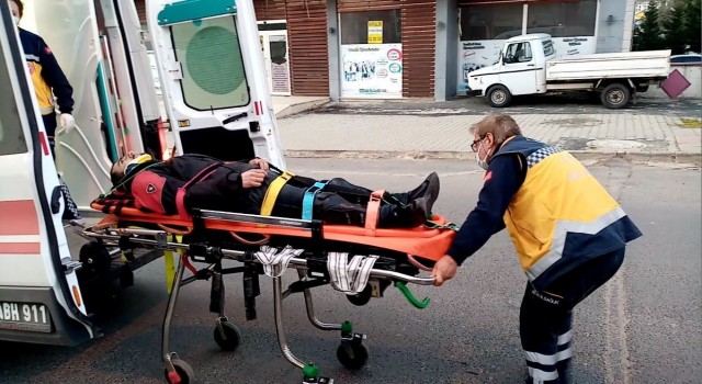 Çorluda trafik kazası: 1 yaralı