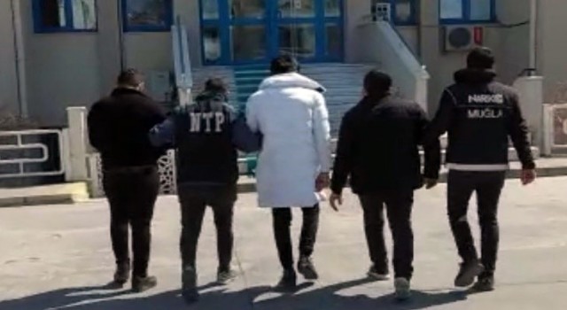 Dalamandaki uyuşturucu operasyonunda 2 kişi tutuklandı