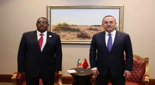 Dışişleri Bakanı Çavuşoğlu, Dohada mevkidaşlarıyla görüştü