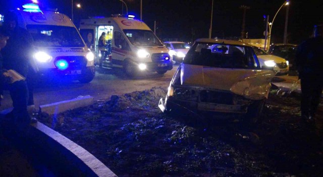 Diyarbakırda trafik kazası: 3 yaralı