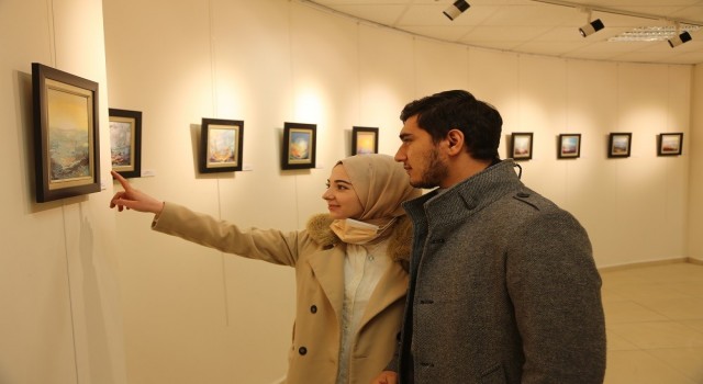 Doğal felaket tehlikelerine karşı mesaj veren “Sonra/Then” resim sergisi açıldı
