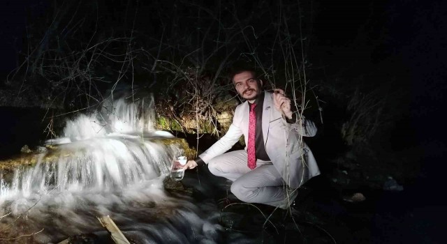 Dünya Su Gününde 1 litre su için 160 km yol gitti