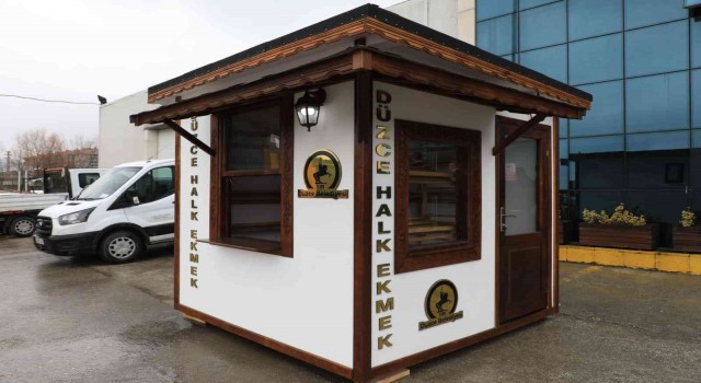 Düzcede halk ekmek satış noktaları oluşturuluyor