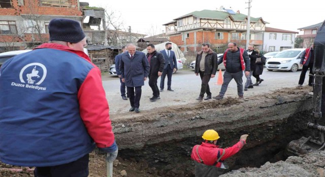Düzcenin su sorununu çözüyoruz