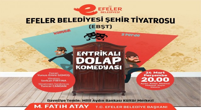 Efeler Belediyesinden Dünya Tiyatro Gününe özel yeni oyun
