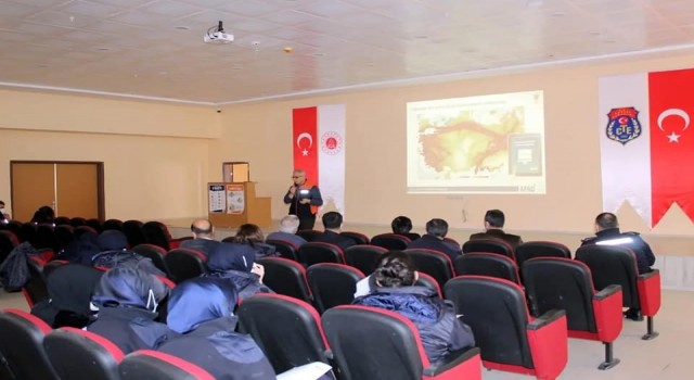 Elazığda afet farkındalık eğitimi