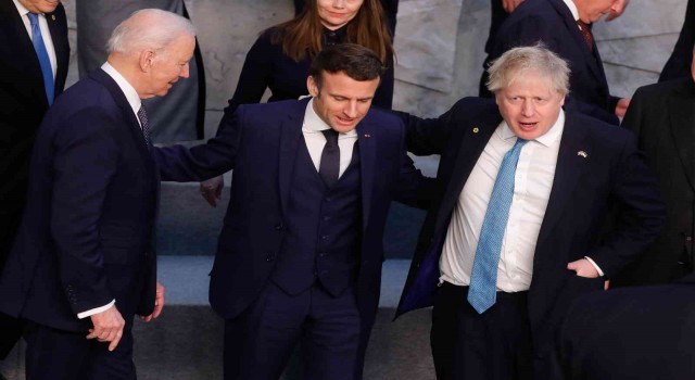 Erdoğan, NATO Liderler Zirvesinde aile fotoğrafı çekimine katıldı