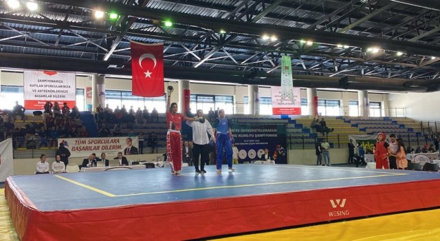 Esenlerin kızı Wushuda Türkiye Şampiyonu