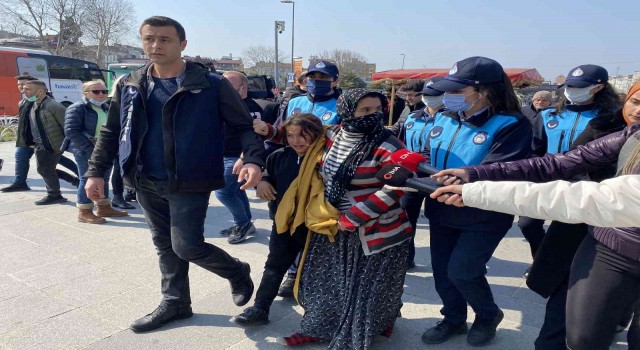 Fatihte yakalanan dilenciler önce ağladı, sonra göbek attı