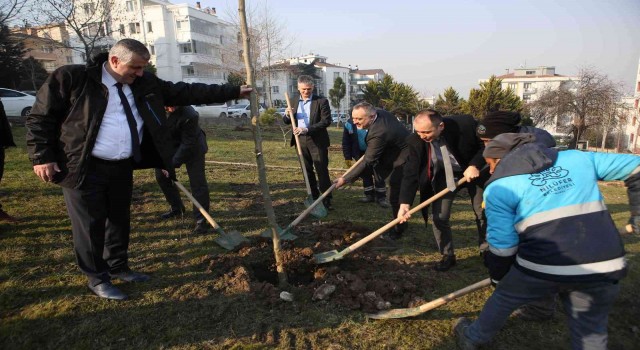 Fidanlar toprakla buluştu