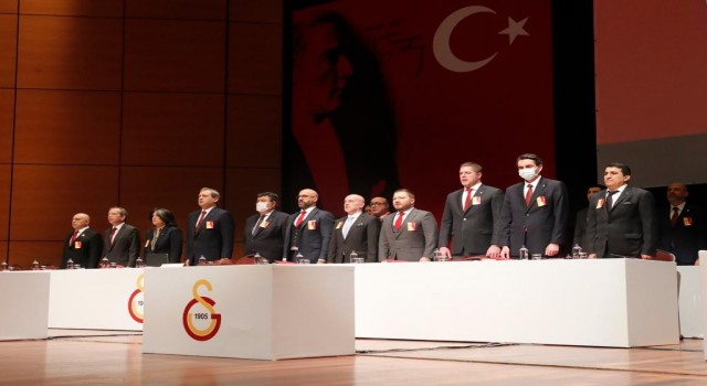 Galatasaray Spor Kulübünün 2021 yılı olağan genel kurul toplantısı başladı