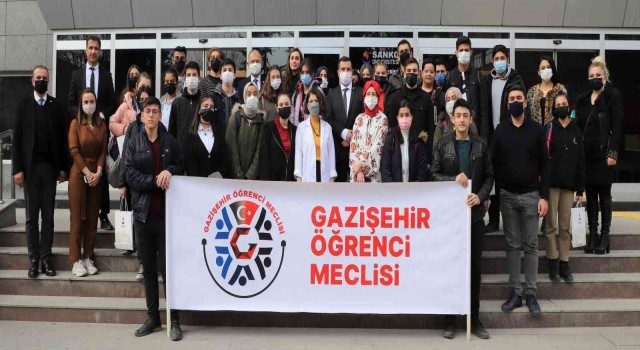 Gazişehir Öğrenci Meclisinden SANKO Üniversitesine ziyaret