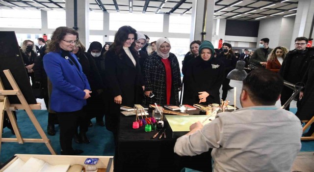 ‘Gelenekten Geleceğe Nefes sanatseverlerle buluştu