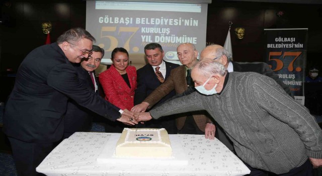 Gölbaşı Belediyesi 57nci yaşını kutladı