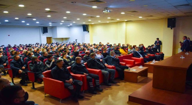 Güvenlik görevlilerine KAAN uygulaması anlatıldı