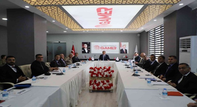 Hakkaride ‘Doğal Afetleri Değerlendirme toplantısı