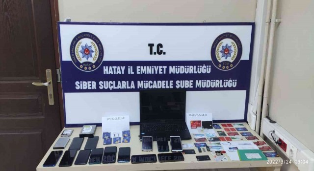 Hatayda dolandırıcılık operasyonu