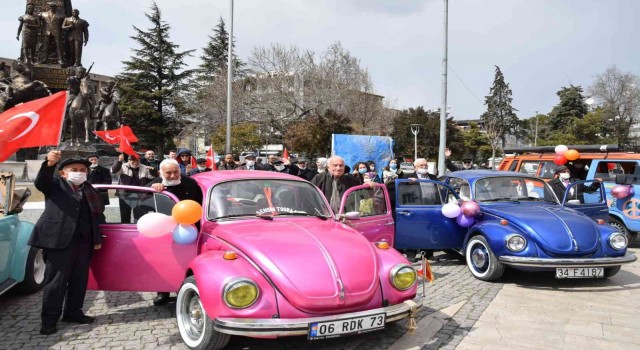 Huzurevi sakinleri vosvoslarla şehir turu yaptı