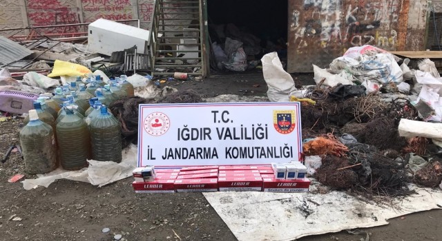 Iğdırda kablo hırsızlığı ve kaçakçılık yapanlara operasyon: 2 kişi yakalandı