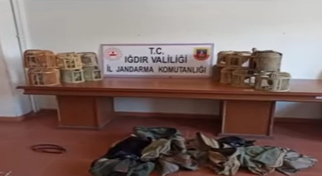 Iğdırda kaçak keklik avlayanlara 57 bin 280 lira para cezası kesildi