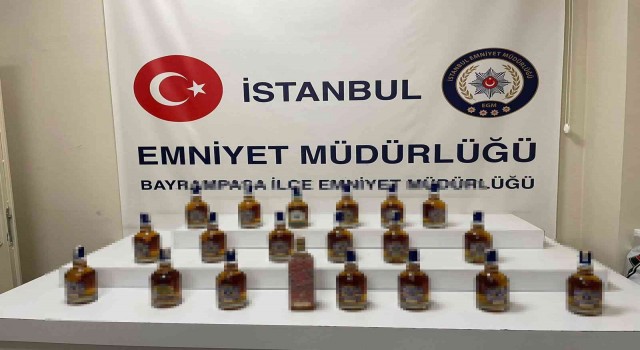 İstanbulda sahte alkol imalathanesine operasyon